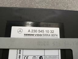 MERCEDES-BENZ Mercedes CL W215 W220 R230 Keyless-Go Module A2305451032 Keyless-Go Control Unit — thumbnail 8