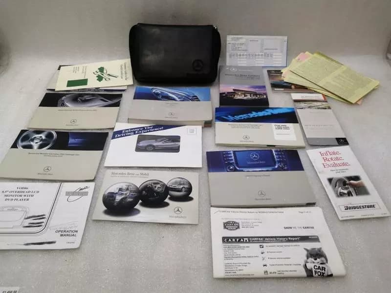 MERCEDES-BENZ Mercedes S-class W220 service booklet / maintenance manual s55 amg
