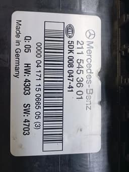 MERCEDES-BENZ Mercedes E Class W211 Fuse Box A2115453601 Fuse Box SAM — thumbnail 6