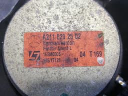 MERCEDES-BENZ Mercedes E Class W211 Speaker A2118202502 Loudspeakers Harman Cardon — thumbnail 10