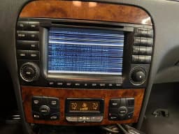 MERCEDES-BENZ Mercedes S-class W220 NAVIGATION A2208205989 audio system controller DEFECT — thumbnail 2