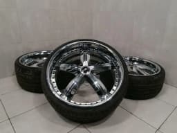 MERCEDES-BENZ 22 Mercedes CL W215 Alloy Wheel SET MHT MODULAR WHEELS FORGED Alloy Rim AMG CL55 — thumbnail 2