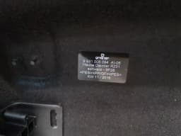 MERCEDES-BENZ Mercedes SL R231 Partition Panel Cover A2316900500 Boot Liner — thumbnail 10