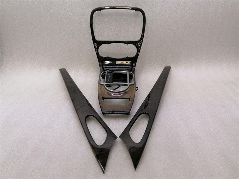 MERCEDES-BENZ Mercedes SL R230 Veneer Bar A2308100030 TRIM PIECES - WOOD ASH BLACK 03-06