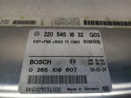 MERCEDES-BENZ Mercedes CL W215 W220 A2205451832 Mopf Control Unit Module ESP+PML+BAS — thumbnail 8