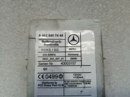 MERCEDES-BENZ Mercedes CL W215 tire pressure control unit A0025407445 tire pressure — thumbnail 6