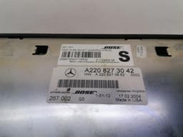 MERCEDES-BENZ Mercedes S-Class W220 Amplifier A2208273042 Amplifier BOSE — thumbnail 6