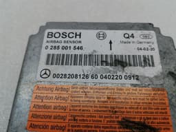 MERCEDES-BENZ Mercedes S-Class W220 Safety Module ECU A0028208126 Air Control Unit SRS — thumbnail 5