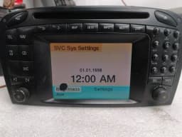 MERCEDES-BENZ MERCEDES SL R230 Navigation Monitor A2308200689 Sat Nav Display Screen 03-05 — thumbnail 3