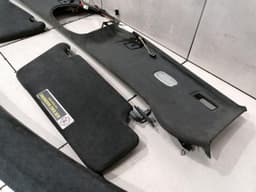 MERCEDES-BENZ Mercedes SL R230 Sun Visor Set A2306901525 Sun Visor Black Alcantara Set — thumbnail 4