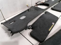MERCEDES-BENZ Mercedes SL R230 Sun Visor Set A2306901525 Sun Visor Black Alcantara Set — thumbnail 3