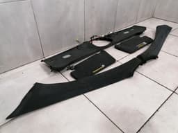 MERCEDES-BENZ Mercedes SL R230 Sun Visor Set A2306901525 Sun Visor Black Alcantara Set — thumbnail 2