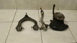 MERCEDES-BENZ MERCEDES S55 AMG W220 Right Front Hub SET A2203304220 Wheel Bearing Housing Front Re — thumbnail 5