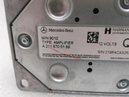 MERCEDES-BENZ Mercedes E Class W211 Amplifier A2118705189 Amplifier LOGIC7 HK — thumbnail 10