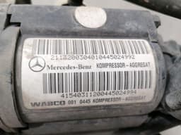 MERCEDES-BENZ Mercedes E55 AMG W211 Air Suspension Pump A2113200304 Compressor Air Suspension — thumbnail 9