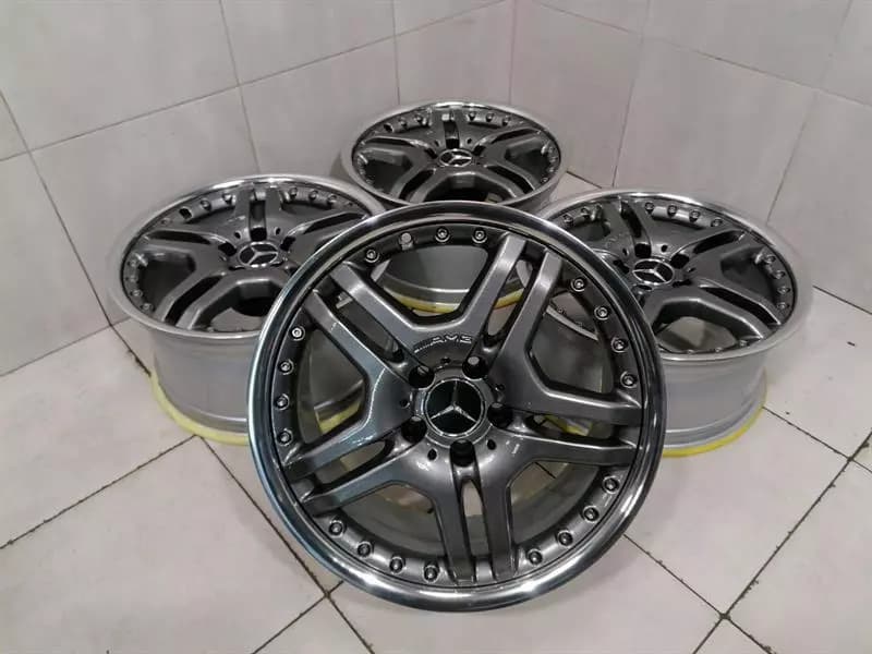MERCEDES-BENZ 18 MERCEDES CLK55 AMG CLK63 GENUINE W209 ALLOY WHEELS A2094000502 ALLOY WHEELS