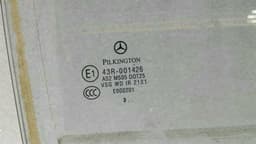 MERCEDES-BENZ Mercedes W220 Long rear door glass A2207300418 door window rear right double — thumbnail 6