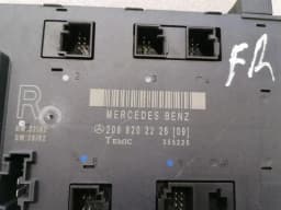 MERCEDES-BENZ Mercedes CLK W209 Right Door Module A2098202226 Front Right Door Control Unit — thumbnail 6