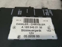 MERCEDES-BENZ Mercedes ML55 W163 Seat Module Set Of 2 A1635452132 Seat Control Unit Set — thumbnail 4
