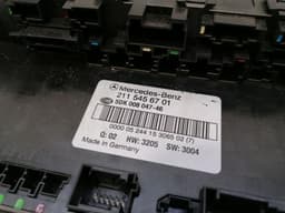 MERCEDES-BENZ Mercedes E Class W211 Fuse Box a2115456701 Fuse Box SAM — thumbnail 9