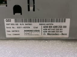 MERCEDES-BENZ Mercedes SL R230 Navigation Monitor A2308204289 Display Picture Shirt MOP USA 05-07 — thumbnail 9