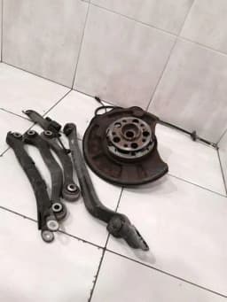MERCEDES-BENZ Mercedes SL R230 Left Rear Hub A2303505108 Wheel Bearing Housing Rear LI M113 M275 — thumbnail 5