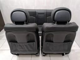 MERCEDES-BENZ AMG LOGO CREST MERCEDES E55 AMG W211 SEATS FRONT SEATS COOLED INTERIOR LEATHER — thumbnail 10