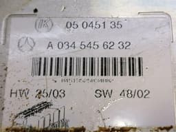 MERCEDES-BENZ Mercedes SL R230 Fuse Box A0345456232 Fuse Box SAM AMG — thumbnail 6
