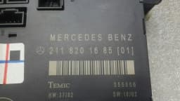 MERCEDES-BENZ Mercedes E Class W211 FRH door modules A2118201685 door control unit front right — thumbnail 2