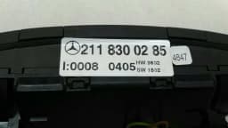 MERCEDES-BENZ Mercedes W219 W211 Rear Car Climate Control A2118300285 Rear Climate Control Panel — thumbnail 4