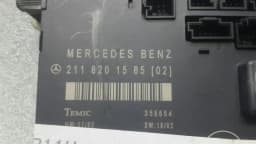 MERCEDES-BENZ Mercedes E Class W211 door control unit front left A2118201585 FLH door modules — thumbnail 5