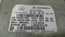 MERCEDES-BENZ Mercedes E Class W211 Voice Control Module A2218205226 Phone Control Unit — thumbnail 2