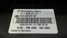 MERCEDES-BENZ Mercedes E Class W211SAM Fuse Box A2115456701 Fuse Box — thumbnail 10