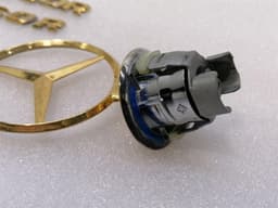MERCEDES-BENZ Mercedes E55 Class W211 LOGO GOLDEN MB STAR GOLD AMG COMPRESSOR A2028800186 — thumbnail 7