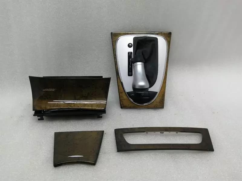 MERCEDES-BENZ Mercedes E Class W211 Gear Knob Veneer Set A2112672810 Shift Button