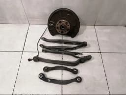 MERCEDES-BENZ Mercedes E55 AMG W211 Left Hub SET A2113504508 wheel bearing housing rear Li set — thumbnail 1