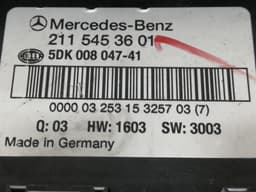 MERCEDES-BENZ Mercedes E Class W211 Front Fuse Box A2115453601 Fuse Box Front SAM — thumbnail 4