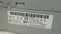 MERCEDES-BENZ Mercedes E Class W211 CD player A2118274842 audio system controller — thumbnail 5