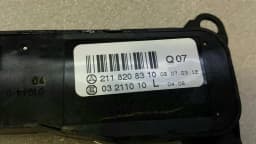 MERCEDES-BENZ Mercedes E Class W211 Mirror Switch A2118208310 Exterior Mirror Switch — thumbnail 8