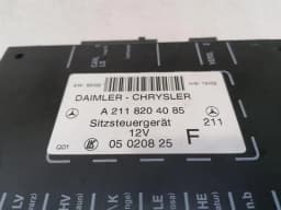 MERCEDES-BENZ Mercedes E Class W211 Electronic Module A2118204085 ECU Seat Adjustment — thumbnail 5