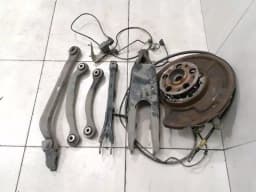 MERCEDES-BENZ Mercedes E63 AMG W211 Left Rear Hub SET A2113504508 Wheel Bearing Housing Rear Left — thumbnail 2