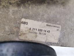 MERCEDES-BENZ Mercedes E55 AMG W211 Secondary Air Pump BRACKET A2112370540 Holder Carrier AMG — thumbnail 4