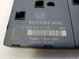 MERCEDES-BENZ Mercedes SL R230 left door module A2308205726 door control unit left — thumbnail 3