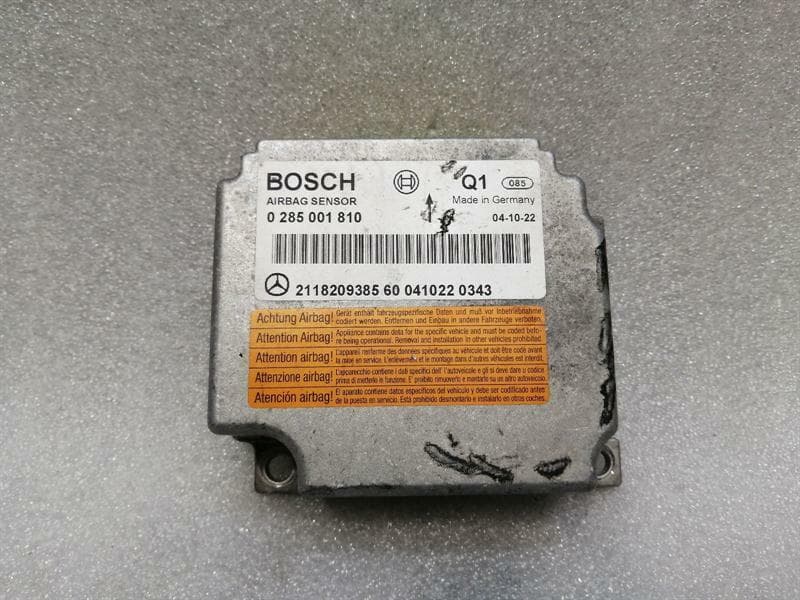 MERCEDES-BENZ Mercedes E Class W211 Safety Module ECU A2118209385 Air Control Unit SRS