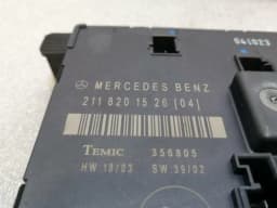 MERCEDES-BENZ Mercedes E Class W211 Door Control Module Set A2118208285 Door Control Unit Set — thumbnail 3