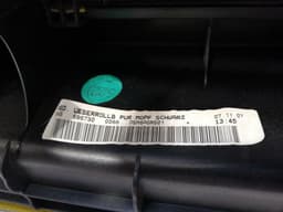 MERCEDES-BENZ Mercedes R230 Rear Cover Trim A2306902441 REAR PANEL BLACK LEATHER — thumbnail 8