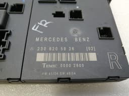 MERCEDES-BENZ Mercedes SL R230 right door module A2308205826 door control unit right front — thumbnail 3