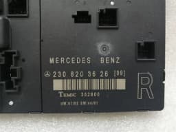MERCEDES-BENZ Mercedes SL R230 Right Door Module A2308203626 Door Control Unit Right — thumbnail 2