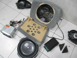 MERCEDES-BENZ Mercedes SL R230 AUDIO SYSTEM Speaker JL Audio Speaker FOCAL CONVERSION SET EXCELLENT — thumbnail 4
