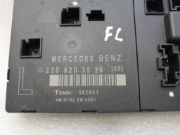 MERCEDES-BENZ Mercedes SL R230 Left Door Electronic Module A2308203526 Left Door Control Unit — thumbnail 6